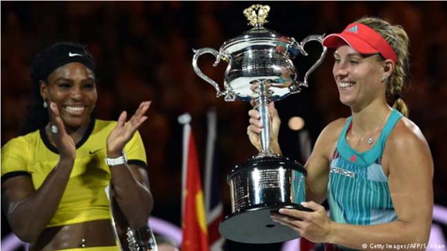  تنیس آزاد استرالیا؛  کربر طلسم۱۷ ساله آلمان را شکست